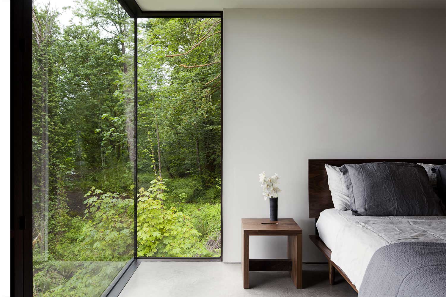 Thiết kế phòng ngủ gần gũi với thiên nhiên
