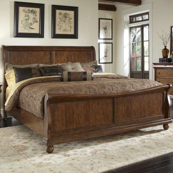 Giường ngủ gỗ đẹp tinh tế tối giản sang trọng