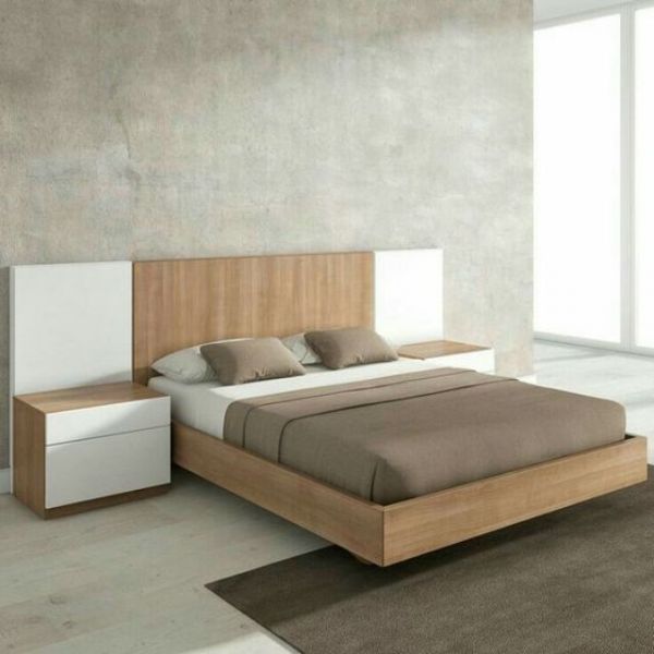 Mẫu giường thiết kế thanh lịch cho căn hộ hiện đại